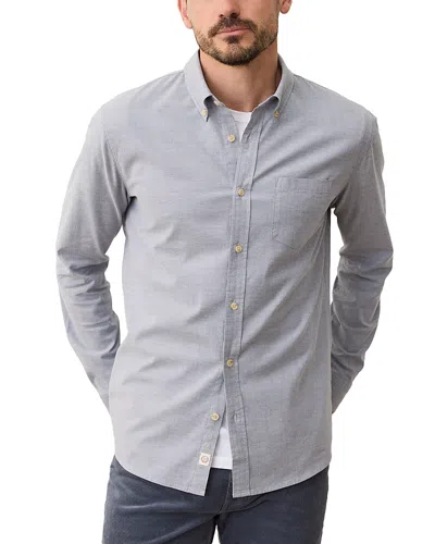 Marine Layer California Oxford Shirt In Blue