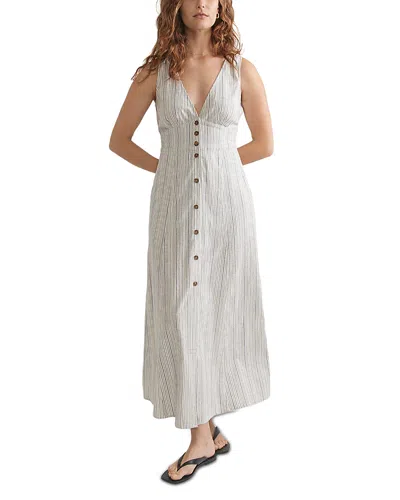 Marine Layer Camila Maxi Dress In White