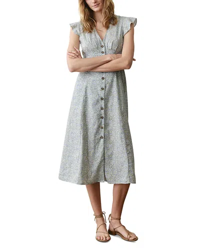 Marine Layer Camila Midi Dress In Gray
