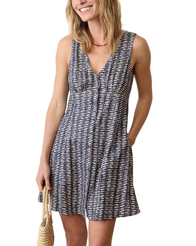 Marine Layer Camila Sleeveless Mini Dress In Blue