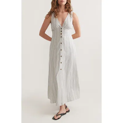 Marine Layer Camila Maxi Dress In Gray