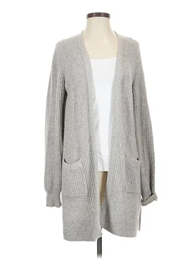 Pre-owned Marine Layer Cardigan Sweater In Gray