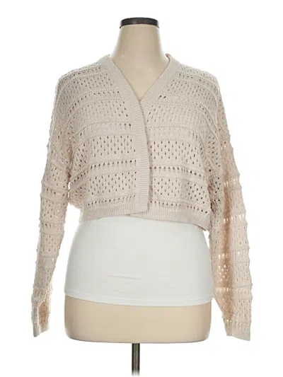 Pre-owned Marine Layer Cardigan Sweater In Ivory