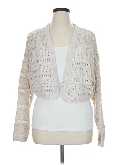 Pre-owned Marine Layer Cardigan Sweater In Ivory