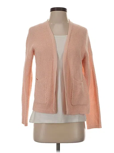 Pre-owned Marine Layer Cardigan Sweater In Pink