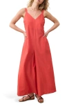 Marine Layer Cari V-neck Wide Leg Jumpsuit