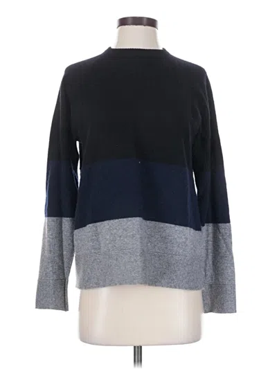 Pre-owned Marine Layer Cashmere Pullover Sweater In Gray