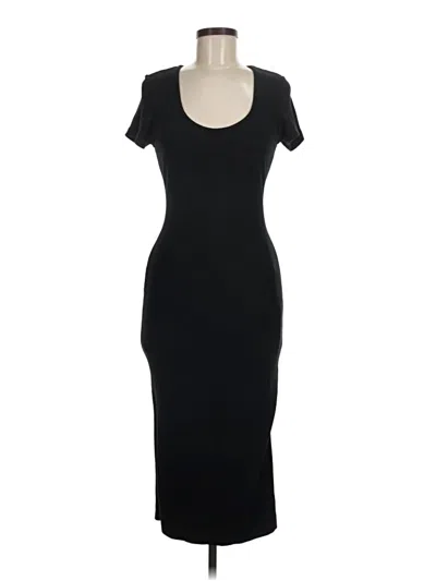 Pre-owned Marine Layer Casual Dress In Black