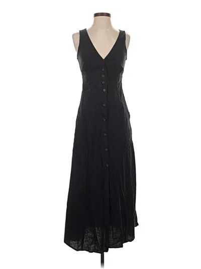 Pre-owned Marine Layer Casual Dress In Black