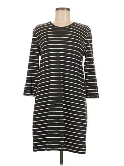 Pre-owned Marine Layer Casual Dress In Black