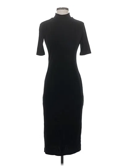 Pre-owned Marine Layer Casual Dress In Black