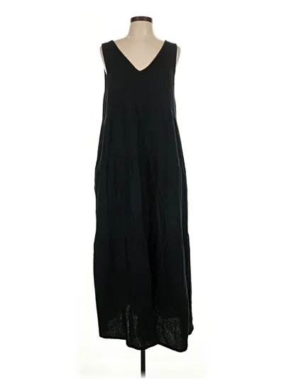 Pre-owned Marine Layer Casual Dress In Black