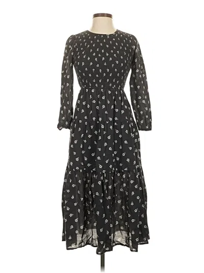 Pre-owned Marine Layer Casual Dress In Black