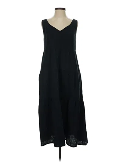 Pre-owned Marine Layer Casual Dress In Black