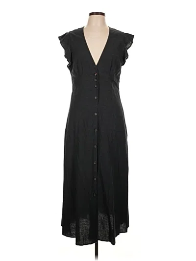 Pre-owned Marine Layer Casual Dress In Black