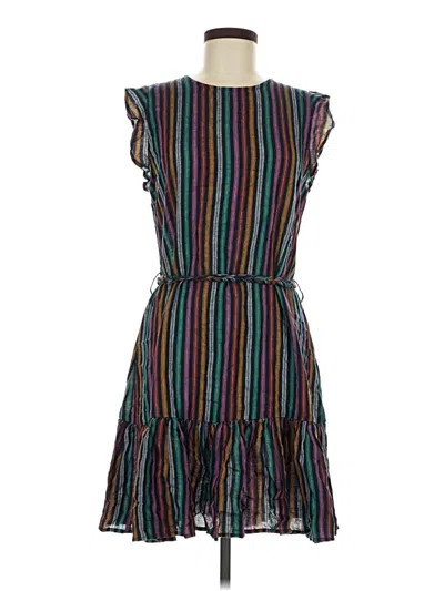 Pre-owned Marine Layer Casual Dress In Black
