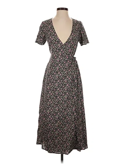 Pre-owned Marine Layer Casual Dress In Black