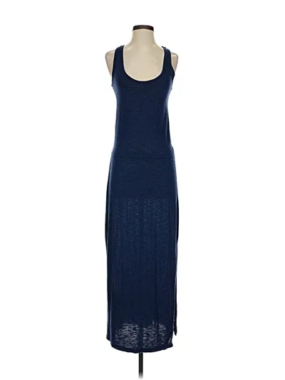 Pre-owned Marine Layer Casual Dress In Blue