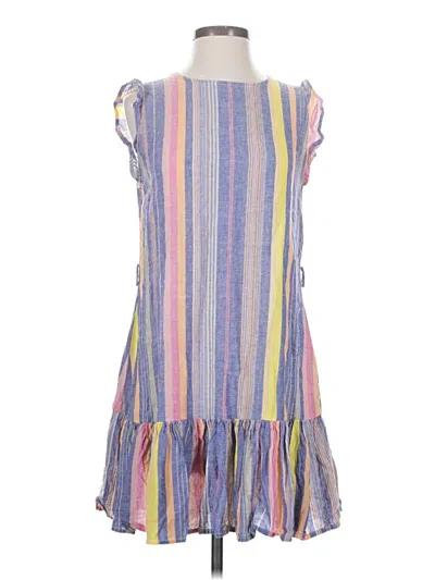 Pre-owned Marine Layer Casual Dress In Blue