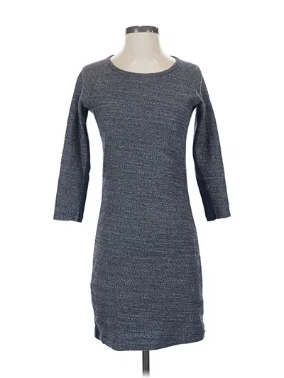 Pre-owned Marine Layer Casual Dress In Blue