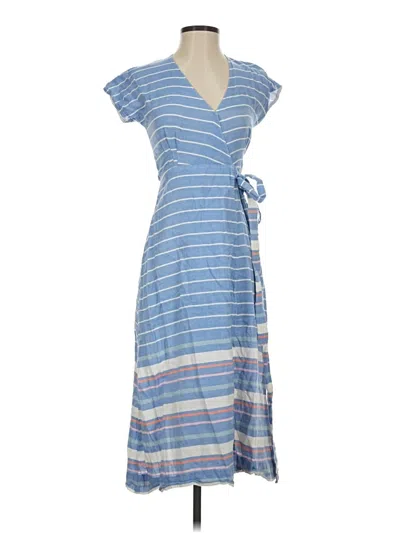 Pre-owned Marine Layer Casual Dress In Blue