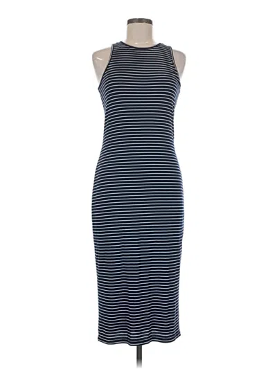 Pre-owned Marine Layer Casual Dress In Blue