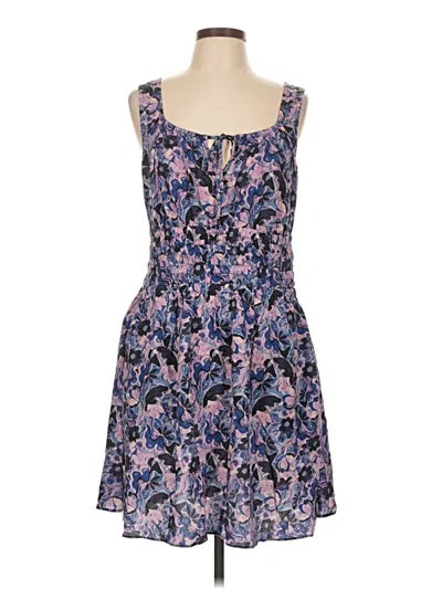 Pre-owned Marine Layer Casual Dress In Blue