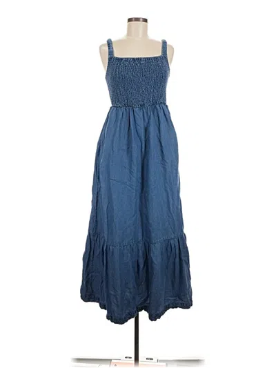 Pre-owned Marine Layer Casual Dress In Blue