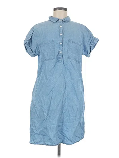 Pre-owned Marine Layer Casual Dress In Blue