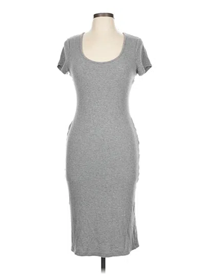 Pre-owned Marine Layer Casual Dress In Gray