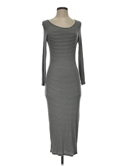 Pre-owned Marine Layer Casual Dress In Gray