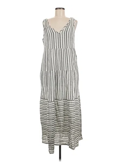 Pre-owned Marine Layer Casual Dress In Gray