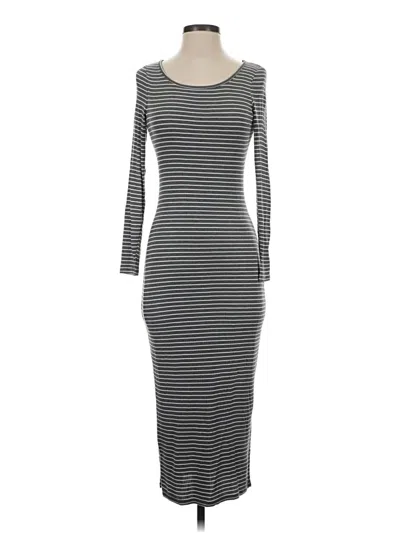 Pre-owned Marine Layer Casual Dress In Gray