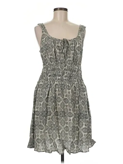 Pre-owned Marine Layer Casual Dress In Gray