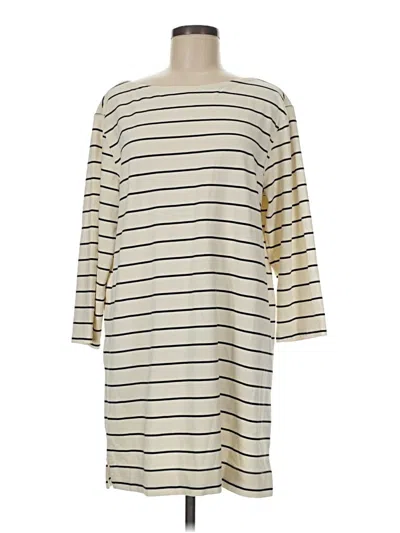 Pre-owned Marine Layer Casual Dress In Ivory