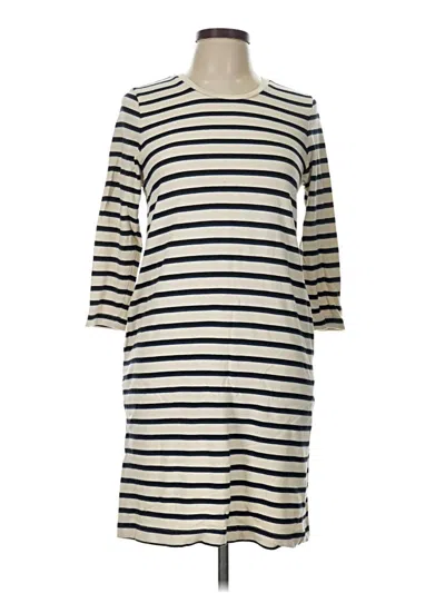 Pre-owned Marine Layer Casual Dress In Ivory