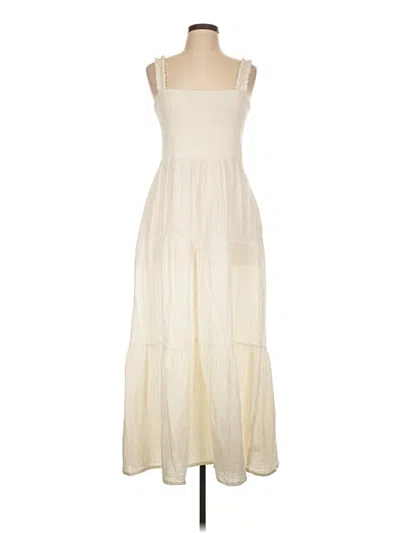 Pre-owned Marine Layer Casual Dress In Ivory