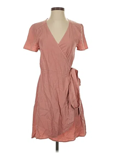 Pre-owned Marine Layer Casual Dress In Pink