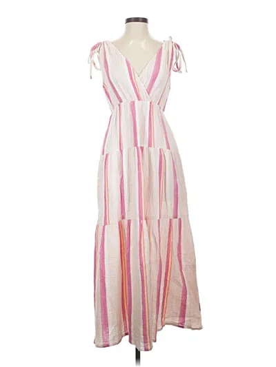 Pre-owned Marine Layer Casual Dress In Pink