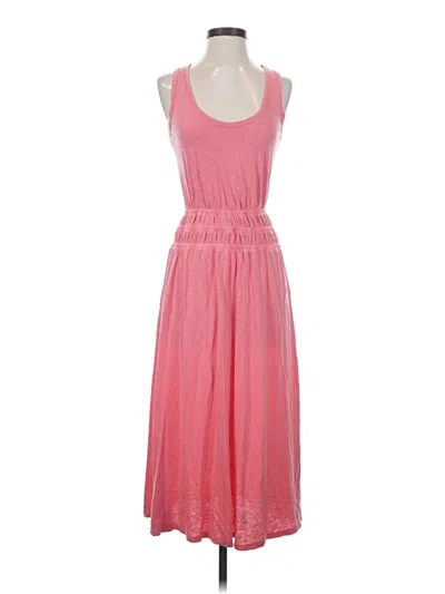 Pre-owned Marine Layer Casual Dress In Pink
