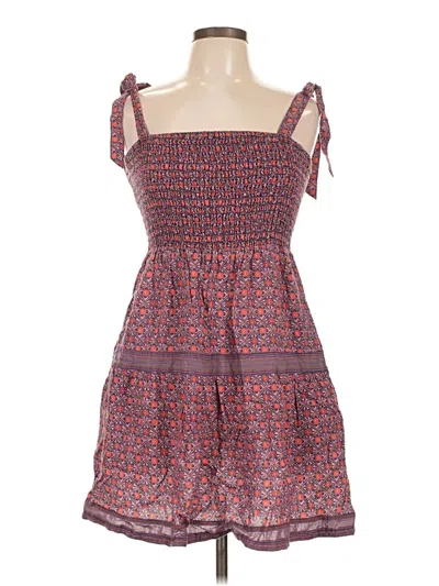 Pre-owned Marine Layer Casual Dress In Red