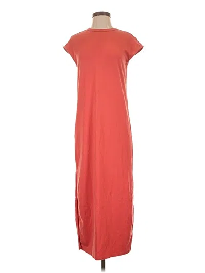 Pre-owned Marine Layer Casual Dress In Red
