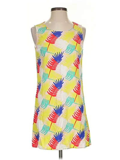 Pre-owned Marine Layer Casual Dress In Yellow