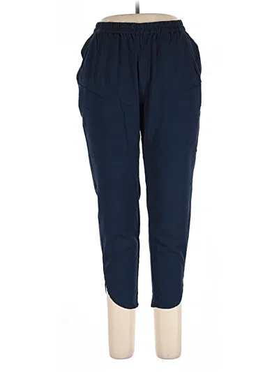 Pre-owned Marine Layer Casual Pants In Blue