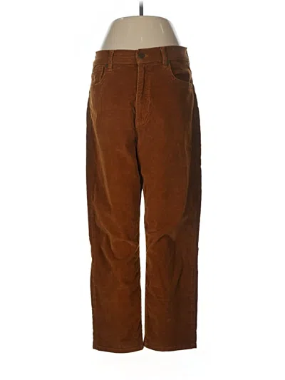 Pre-owned Marine Layer Casual Pants In Brown