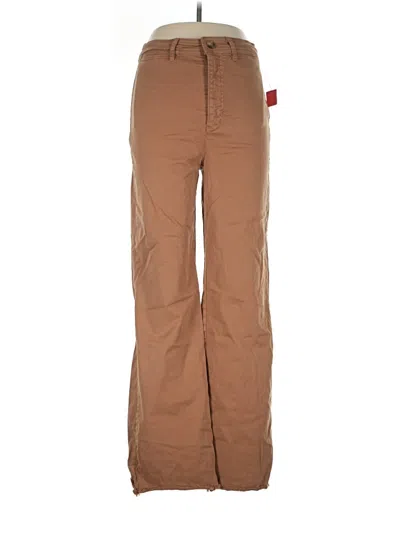 Pre-owned Marine Layer Casual Pants In Brown