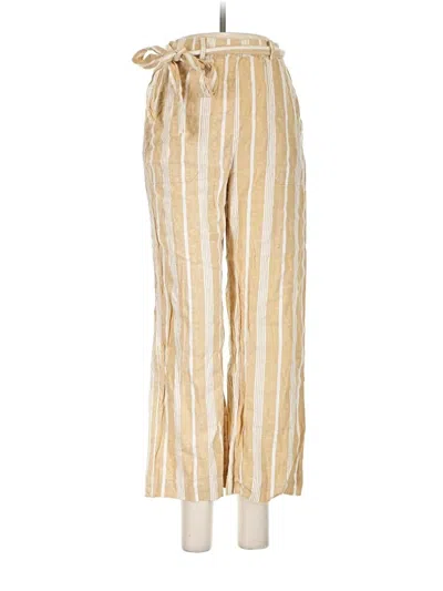 Pre-owned Marine Layer Casual Pants In Gold