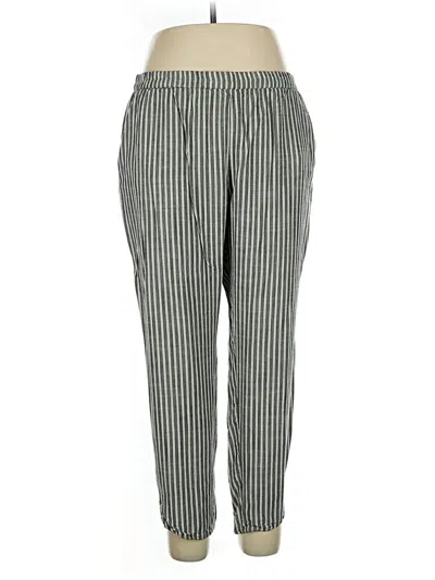 Pre-owned Marine Layer Casual Pants In Green