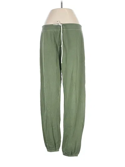 Pre-owned Marine Layer Casual Pants In Green