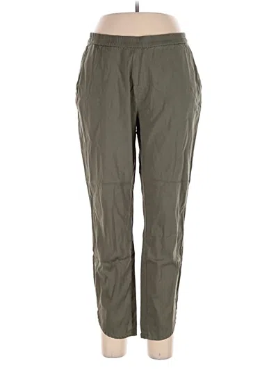 Pre-owned Marine Layer Casual Pants In Green